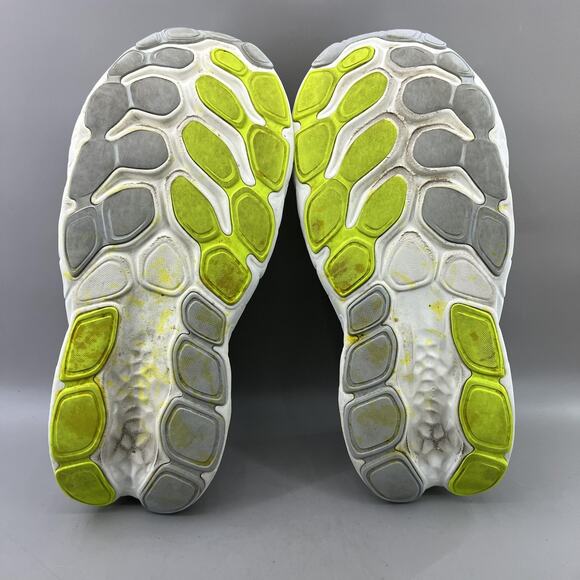 New Balance Fresh Foam More v4 Shoes Mens Size 15 EE Wide White Yellow Sneakers - Picture 7 of 8